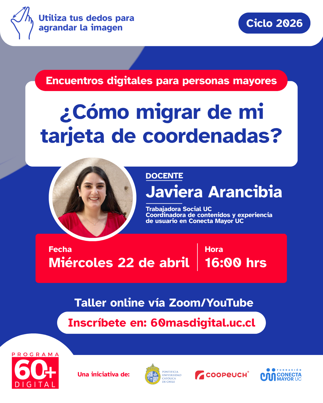 imagen flyer del encuentro digital