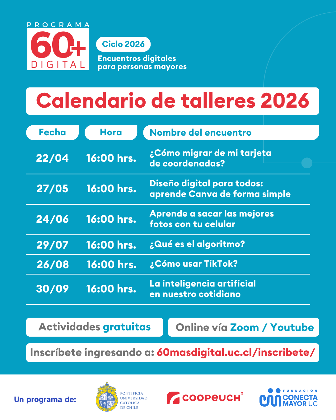 imagen flyer del encuentro digital